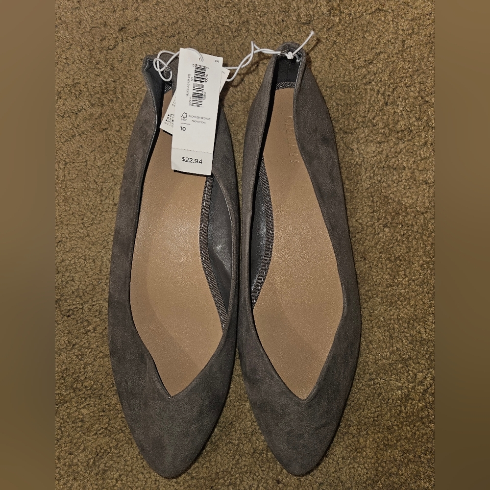 Women's Old Navy Gray Flats